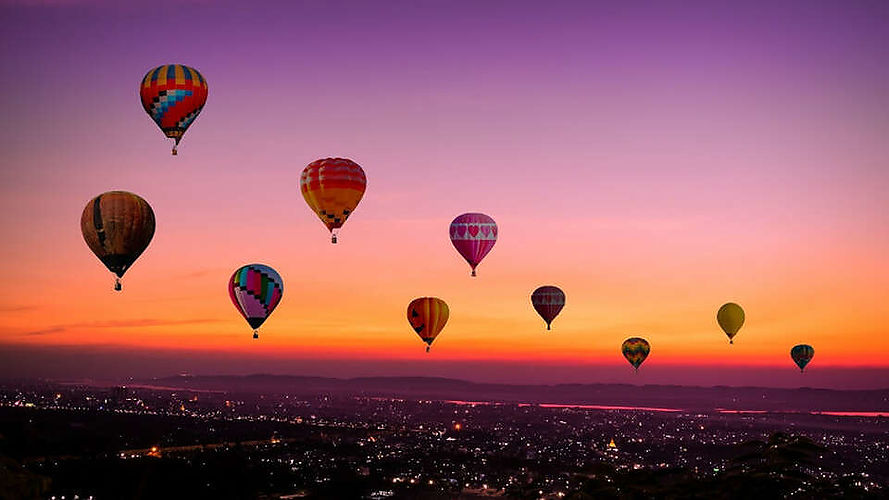 Montgolfière in Seville